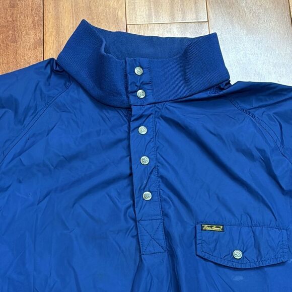 Vintage Eddie Bauer Bright Blue Windbreaker Pullover Jacket Size XL - Picture 6 of 13